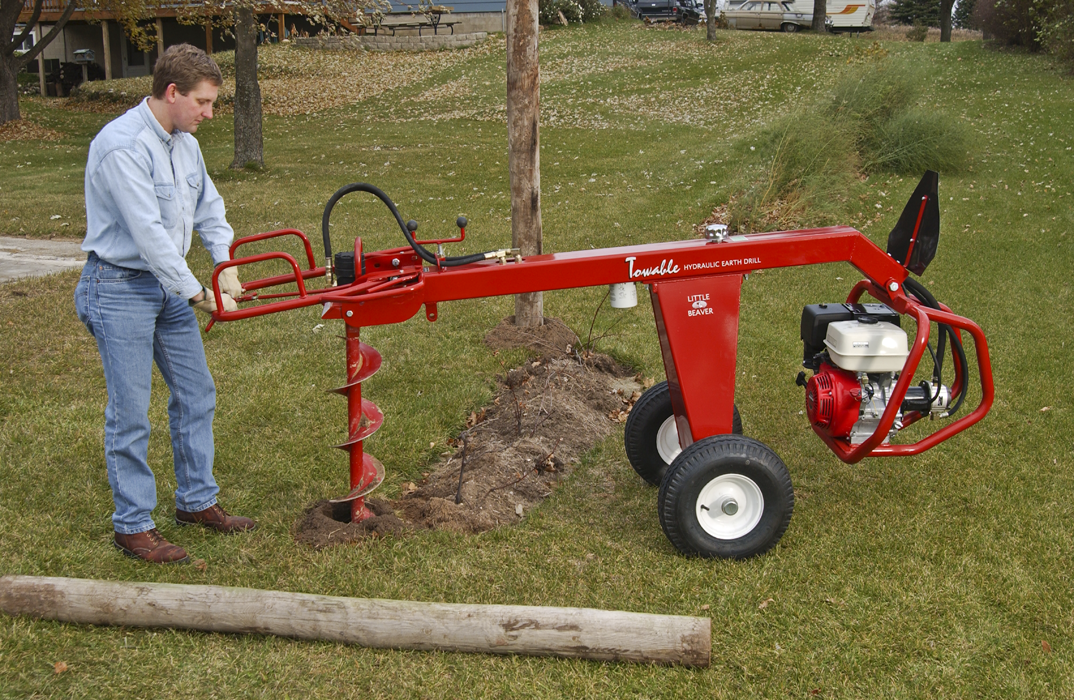 EARTH AUGER HYDRAULIC Longeneckers True Value