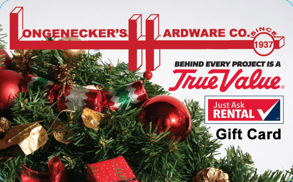 Order Gift Cards Longeneckers True Value